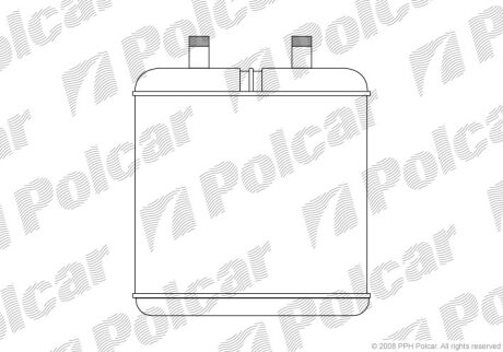 Радиатор отопителя Polcar 3052N8-2