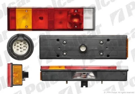 Фонарь задний Polcar 305687-E