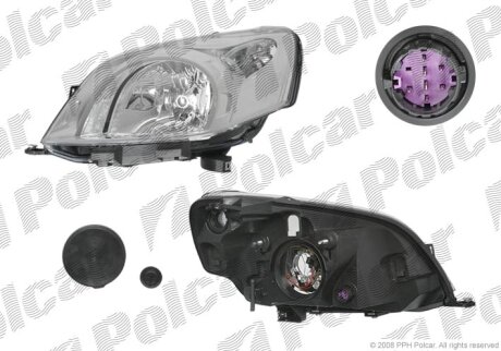 Фара основная правая Polcar 3085100E