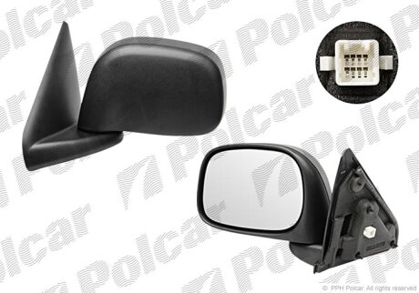 Зеркало наружное заднего вида Polcar 317151-6
