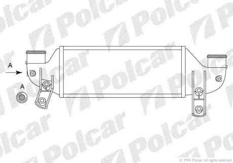 Интеркулер Polcar 3201J8-1