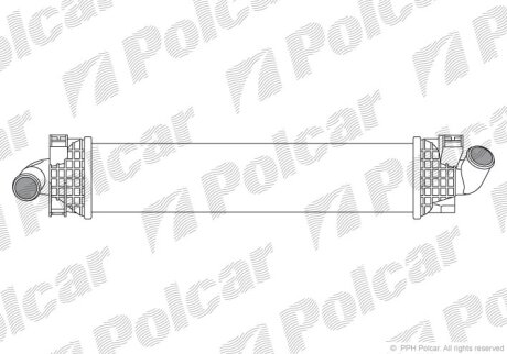 Интеркулер Polcar 3205J8-1