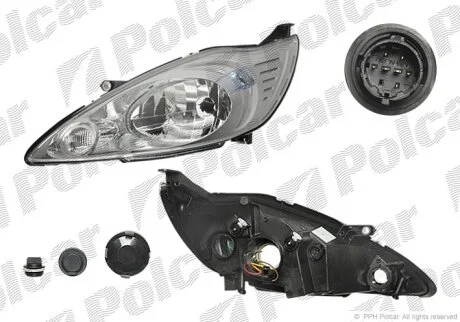 Фара основная правая Polcar 323310-E
