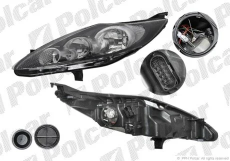 Фара основная правая Polcar 323810-E
