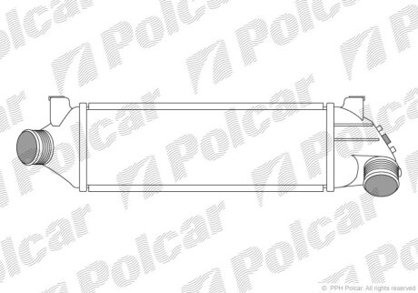 Интеркулер Polcar 3247J8-2