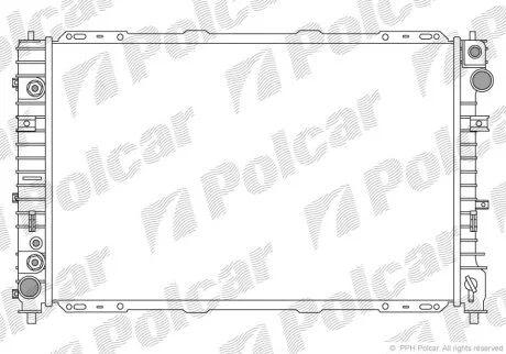 Радиаторы охлаждения (PJ) Polcar 325108-3