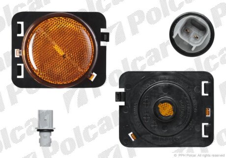 Указатель поворота боковой Polcar 340019-5