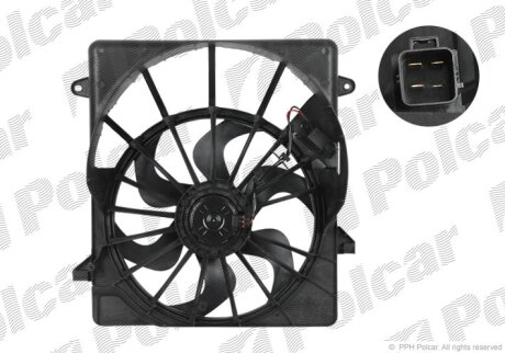 Вентилятор радиатора Polcar 341123W1