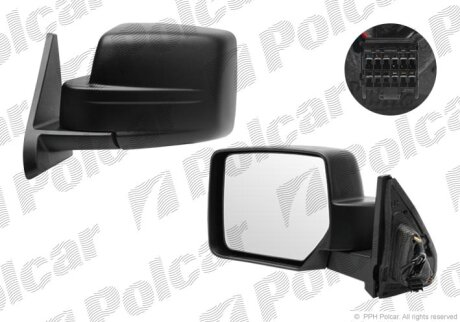 Наружное зеркало Polcar 342551