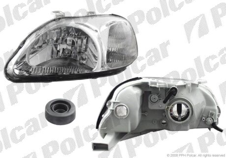 Фара основная правая Polcar 381010-E