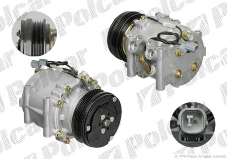 Компрессор кондиционера Polcar 3810KS-1