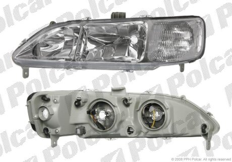 Фара основная правая Polcar 381809-E