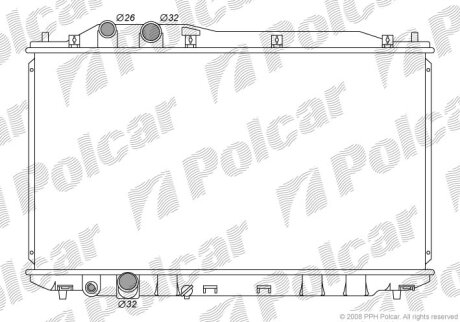 Радиаторы охлаждения (PJ) -Koyo Polcar 3829081K
