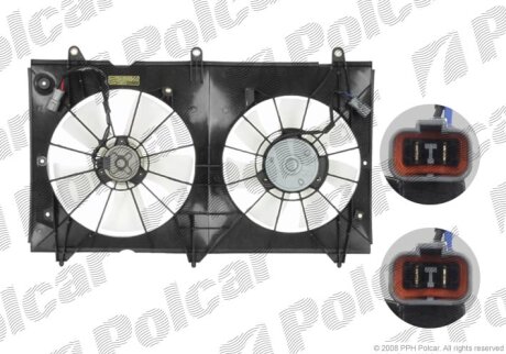 Вентилятор радиатора Polcar 383323W2