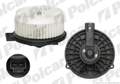Вентилятор кабины Polcar 3833NU-2