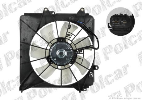 Вентилятор радиатора Polcar 383723W5