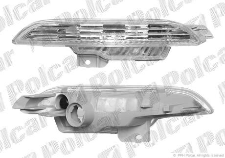 Указатель поворота передний (PJ) -DEPO Polcar 385820-E