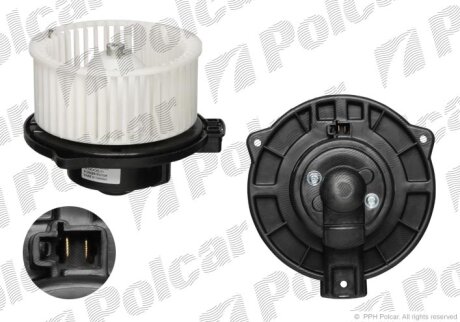 Вентилятор отопителя кабины Polcar 3875NU-1