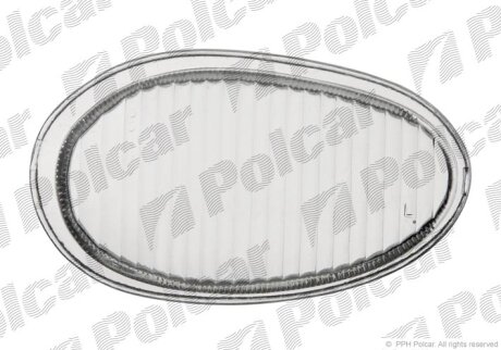 Стекло фары противотуманной Polcar 400630-5