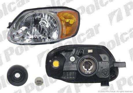 Фара основная правая Polcar 4008102E