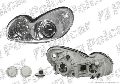 Фара основная левая Polcar 4025091E