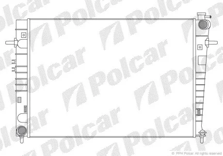 Радиаторы охлаждения (Q) -OEM_OES Polcar 4047082X