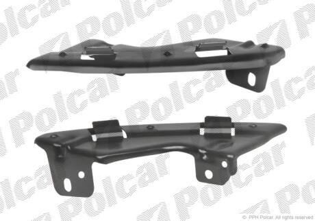 Кронштейн бампера Polcar 404807-5