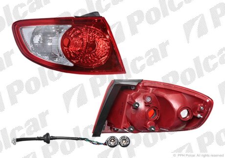 Фонарь задний Polcar 4051871E