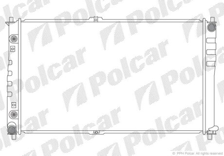 Радиаторы охлаждения (Q) -OEM_OES Polcar 4140084X