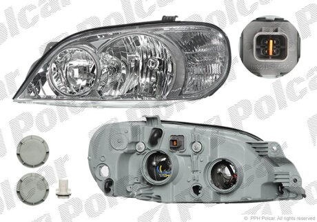 Фара основная правая Polcar 4141101E