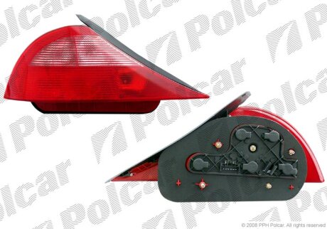 Фонарь задний Polcar 420288-E