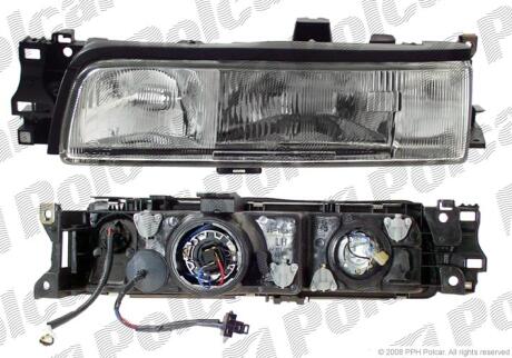 Фара основная левая Polcar 451510-E