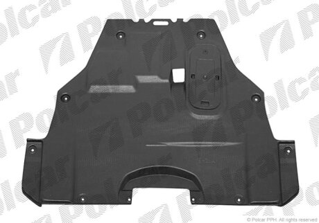 Защита бампера нижняя Polcar 456034-5