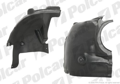 Подкрылок передний левый Polcar 5003FL-2