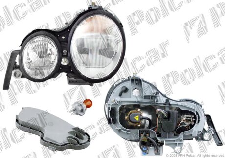 Фара основная левая Polcar 5015091E