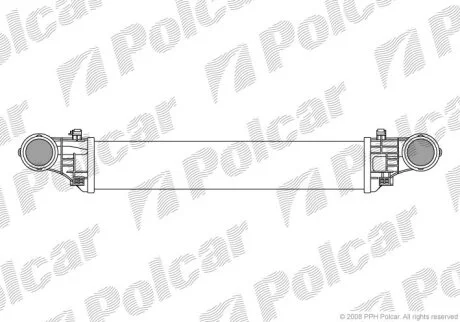 Интеркулер Polcar 5016J8-1