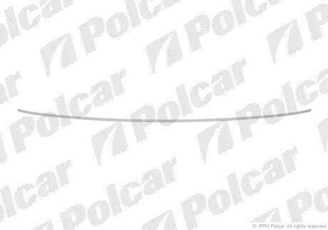 Накладка бампера Polcar 502596-6