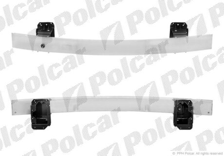 Усилитель бампера Polcar 503507-3