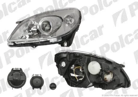 Фара основная правая Polcar 5035100E
