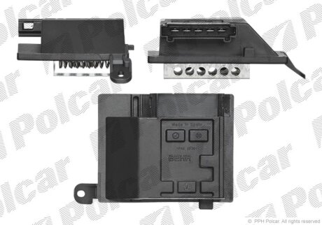 Резистор кондиционера Polcar 5040KST1X