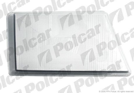 Стекло фары Polcar 505412-H