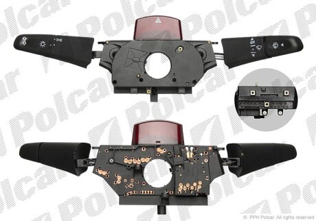 Переключатель групповой Polcar 5062PZ-1