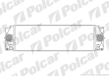 Радіатори повітря (интеркулеры) Polcar 5065J81X