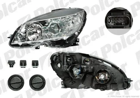 Фара основная левая Polcar 5070091E