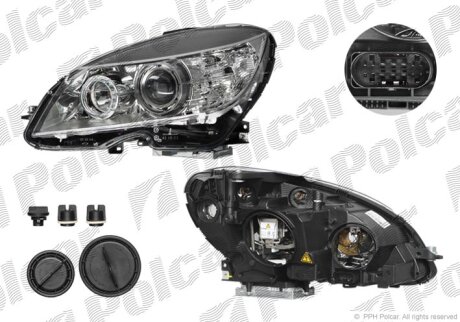 Фара основная левая Polcar 5070092U