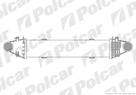 Интеркулер Polcar 5070J8-1