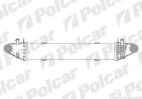 Интеркулер Polcar 5070J8-2