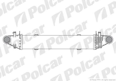 Интеркулер Polcar 5070J8-3