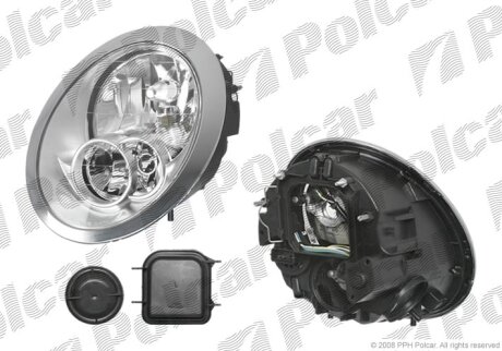 Фара основная левая Polcar 5101093E