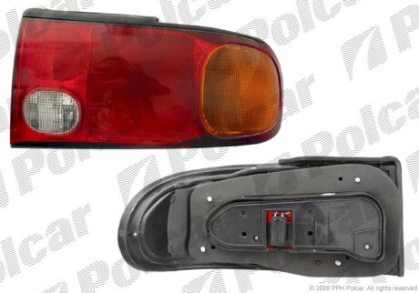 Фонарь задний Polcar 521787-E